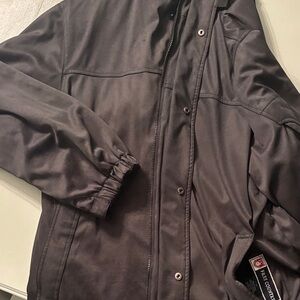 Free Country Men's Charcoal Windbreaker